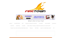 Desktop Screenshot of firetown.com